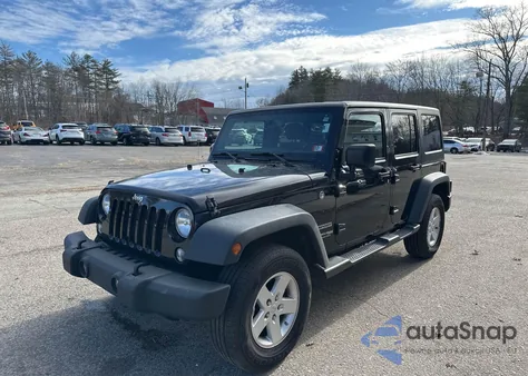 2018 Jeep Wrangler Jk Unlimited Sport S 4X4 from USA, damaged, VIN 1C4BJWDG5JL854675